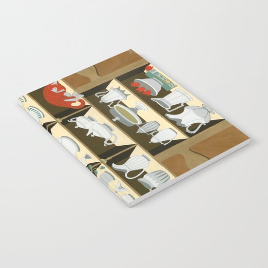 China cabinet Notebook