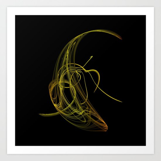 Orca Art Print