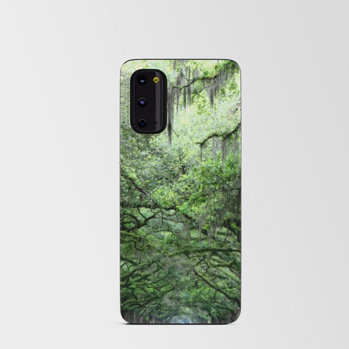 Canopy of Trees in Savannah, GA Android Card Case