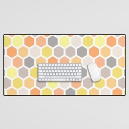 Honeycomb pattern Desk Mat