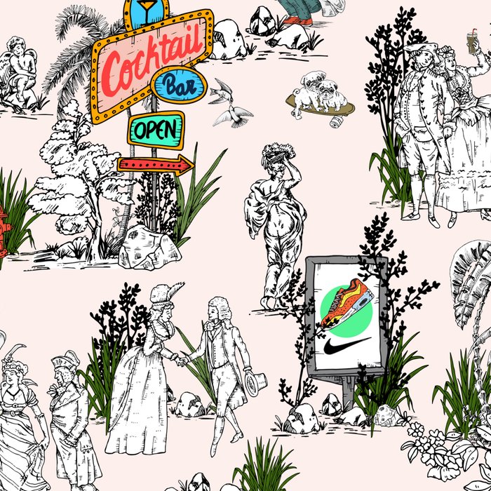 Toile de Jouy Between eras 01