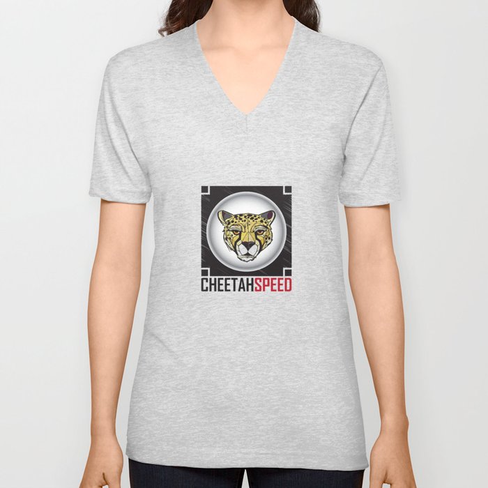 CheetahSpeed V Neck T Shirt