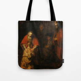 Return of the Prodigal Son - Rembrandt van Rijn Tote Bag