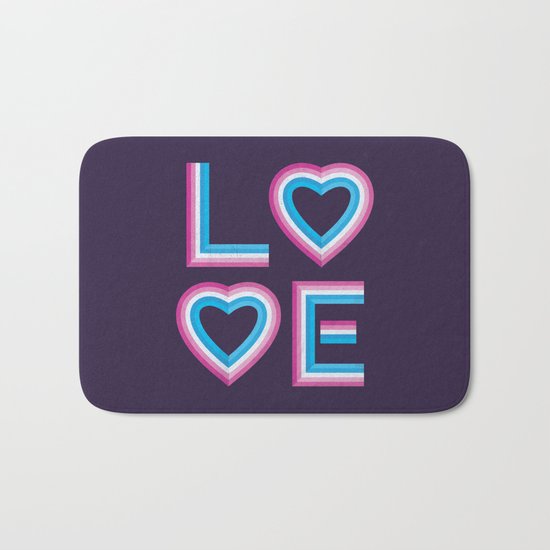 Love Bath Mat