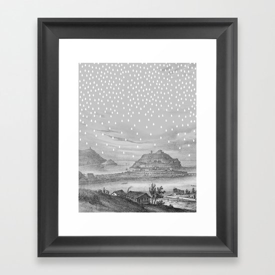 Euria Donostian Framed Art Print