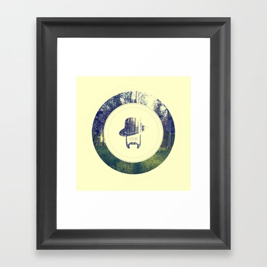 Inside icotrip #2 Framed Art Print