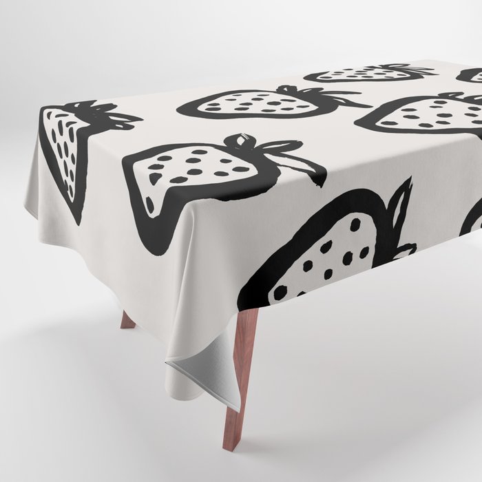 Strawberry Dots Tablecloth