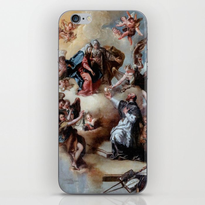 Giovanni Battista Pittoni - L'istituzione dell'ordine delle Suore della Visitazione iPhone Skin