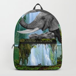 ELEPHANTS OF THE RAIN FOREST Backpack
