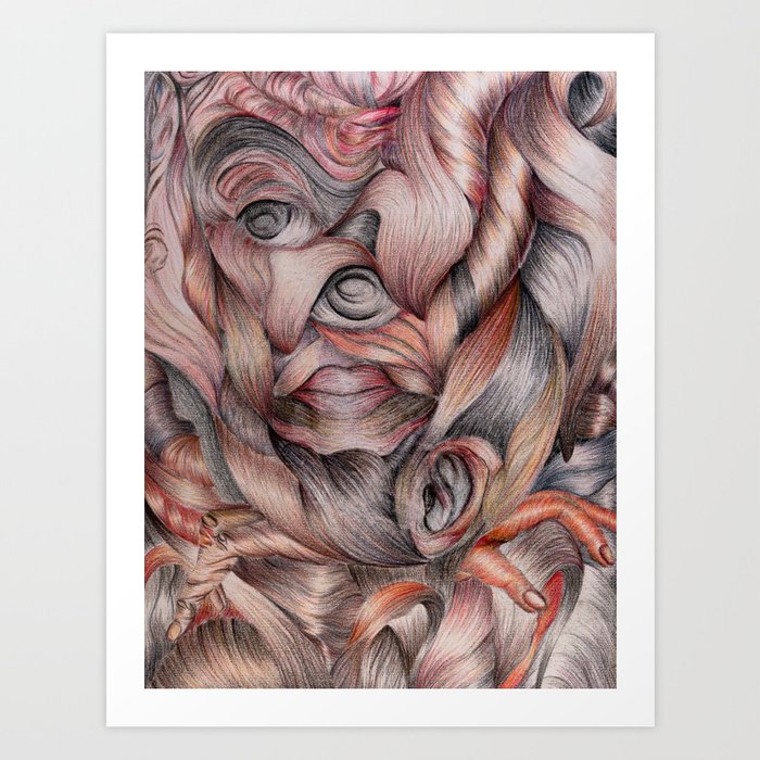 Gaia's Embrace 3 Art Print