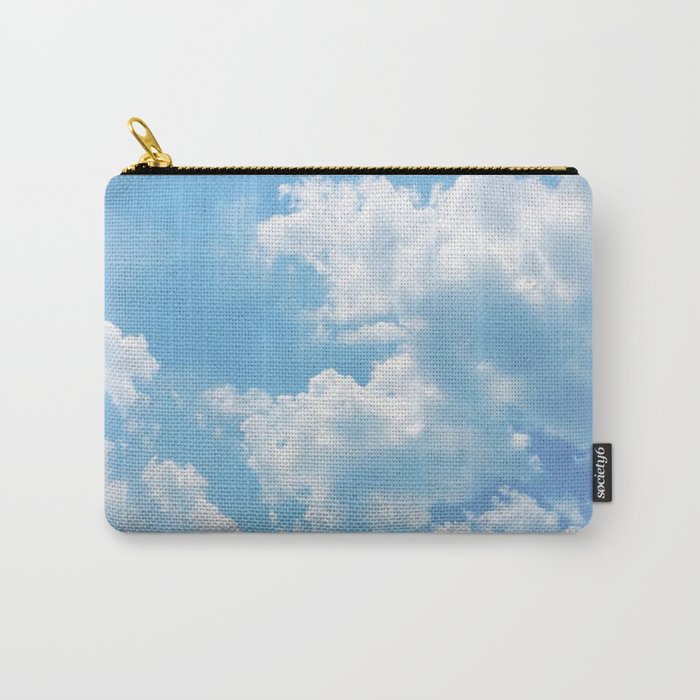 Light Blue Carry-All Pouch