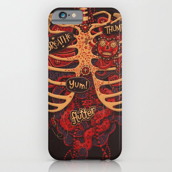 Anatomical Study - Day of the Dead Style iPhone & iPod Case