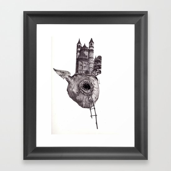 The Heart of The City Framed Art Print