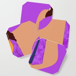 Regal In Purple Coaster