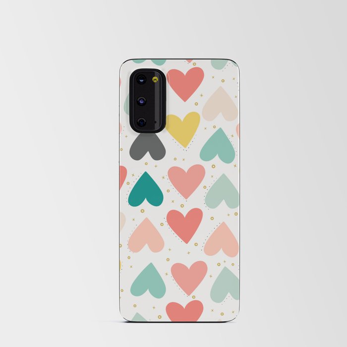 Be My Valentine - Heart Pattern  Android Card Case