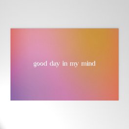 Good Days, SZA Inspired Gradient Welcome Mat