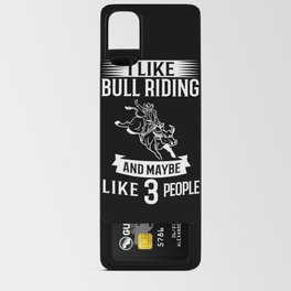 Bull Riding Bucking Bulls Rodeo Mechanical Cowboy Android Card Case