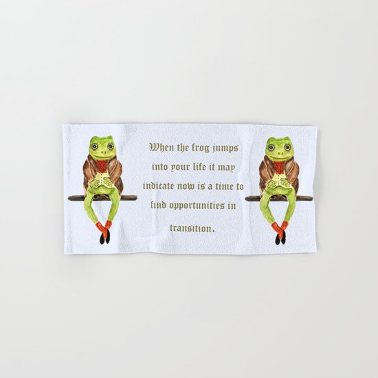 Mr. Frog Hand & Bath Towel