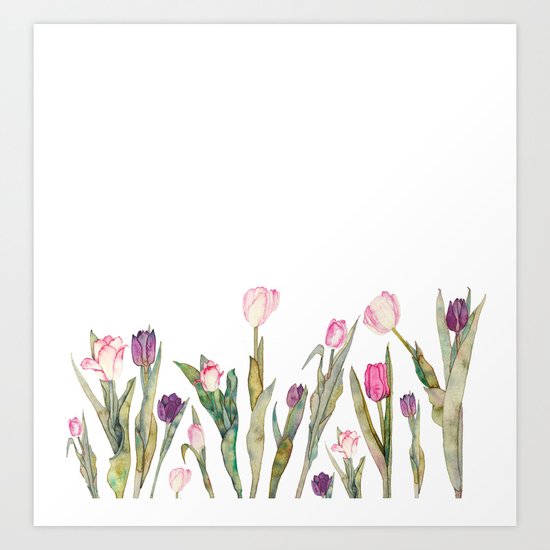 Tulips Art Print