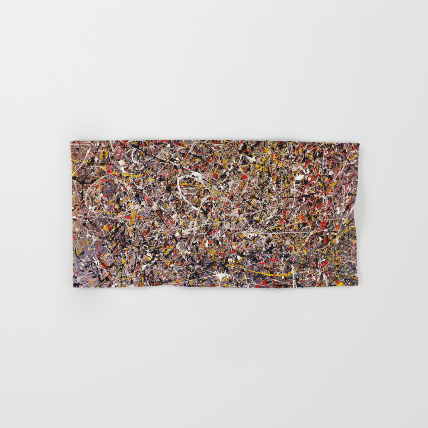 Intergalactic Jackson Pollock Style Abstract Painting By Rasko