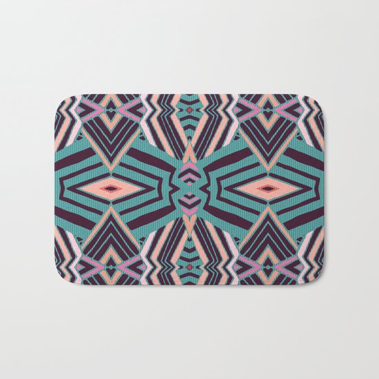 Night Beach Poplin Bath Mat
