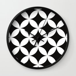 Shippo (cloisonne）Geometric Pattern Wall Clock