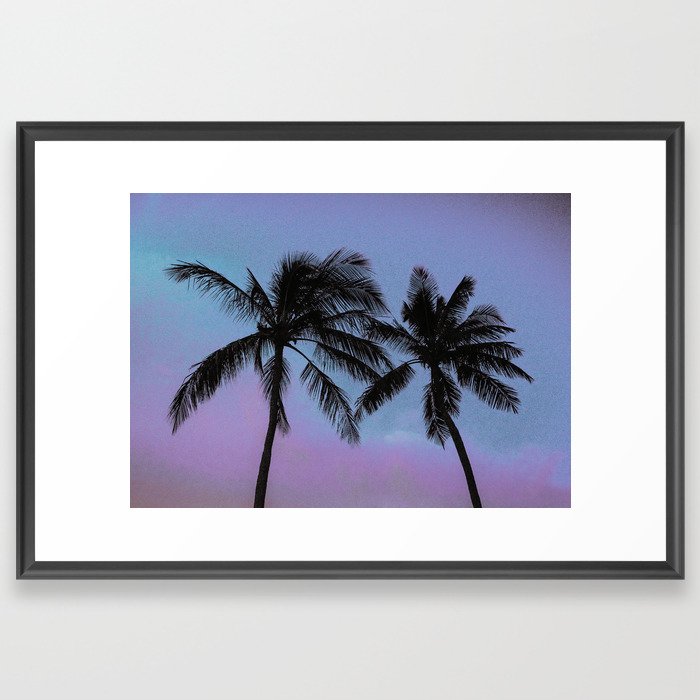 Palms Framed Art Print