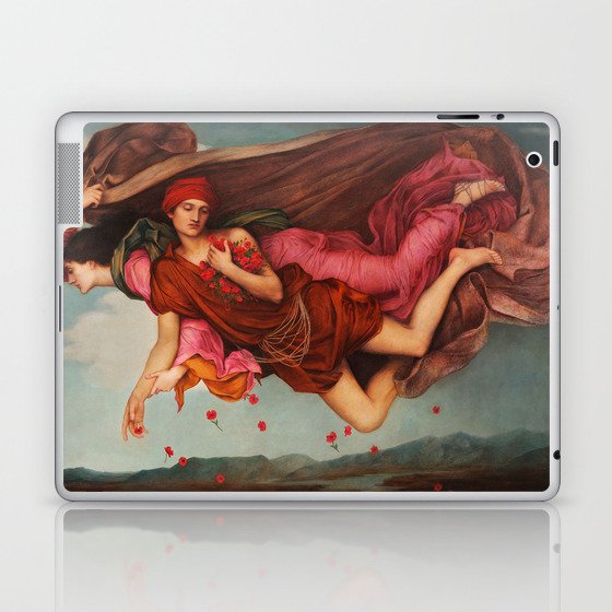 Night and Sleep Evelyn De Morgan Laptop & iPad Skin