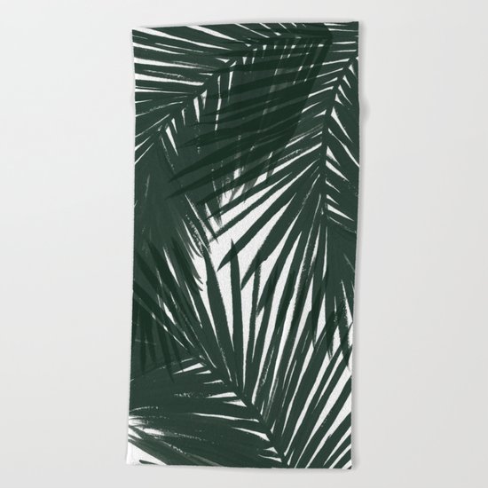 Palms Green Beach Towel