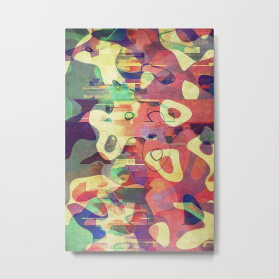 Be happy! Metal Print