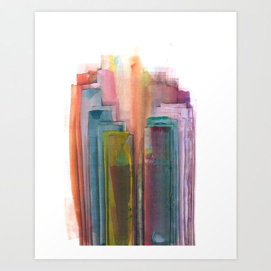 City #34: Kojani Art Print