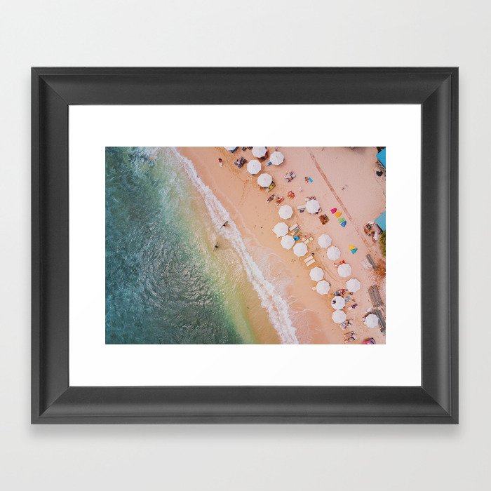 Badung Beach II Framed Art Print