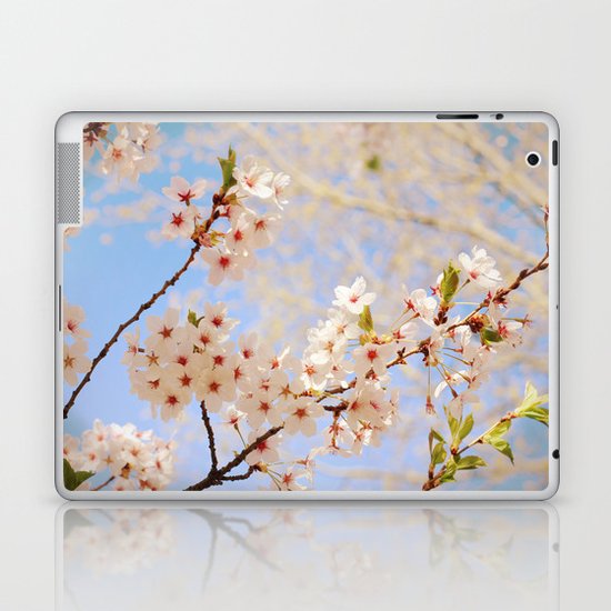 Cherry Blossoms Laptop & iPad Skin