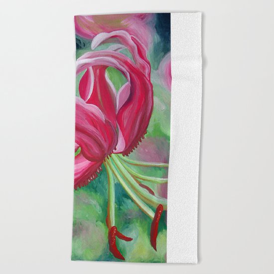 lily Beach Towel