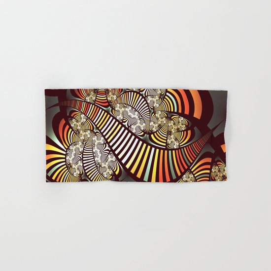 Vintage fractal 1 Hand & Bath Towel