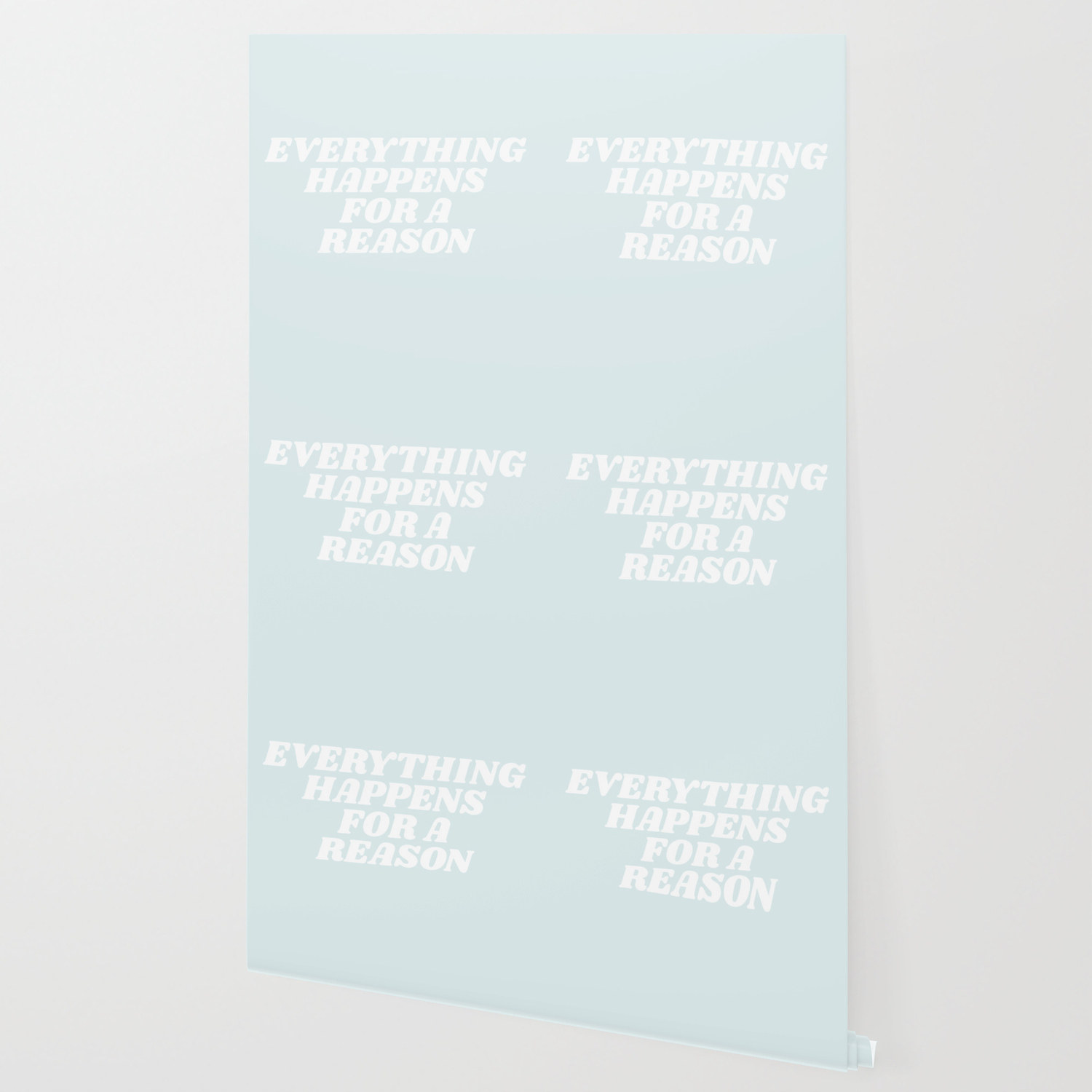 Everything Happens For A Reason Wallpaper By Typeangel Society6