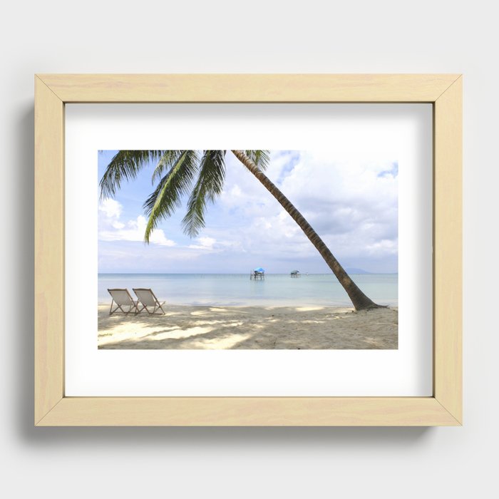 Actual Paradise Recessed Framed Print