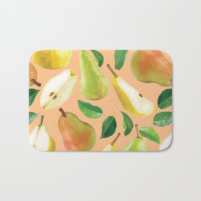 Yummy Pears Bath Mat