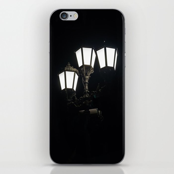 Three Lanterns In The Night iPhone Skin