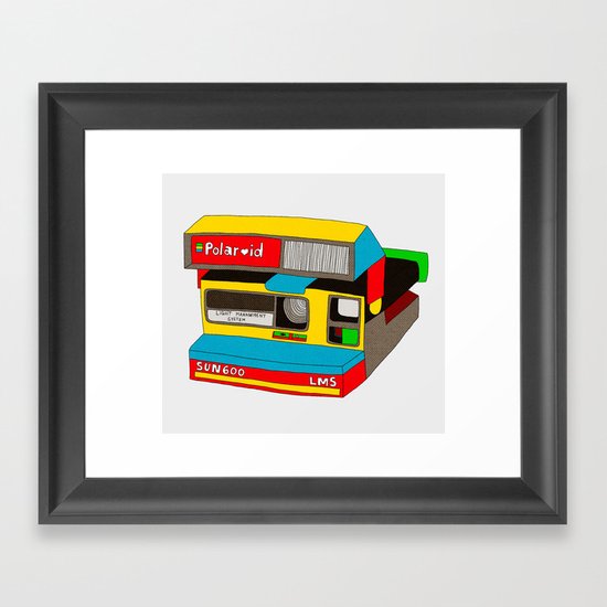 Captures Great Moments (color toy) Framed Art Print