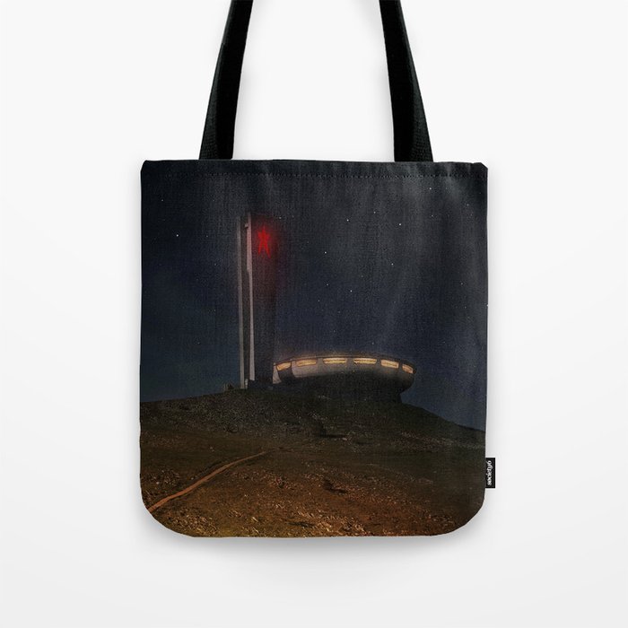 Starry night at Buzludzha Tote Bag