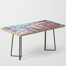 Surreal Artwork In Soft Tones Coffee Table