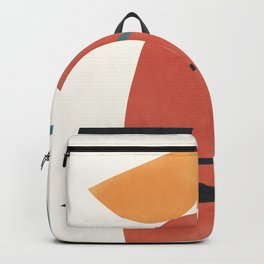 Minimal Abstract Shapes No.41 Backpack