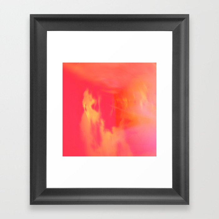 Acid Sun Framed Art Print
