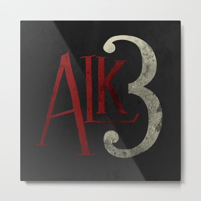 Alkaline Trio Metal Print