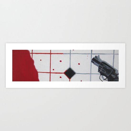 A Bullet To The Head Art Print