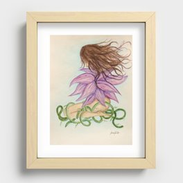 Sister Earth Recessed Framed Print