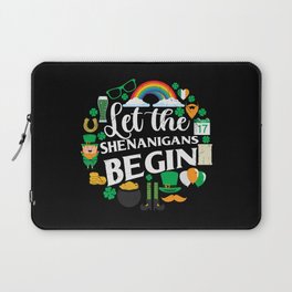 Let The Shenanigans Begin Laptop Sleeve