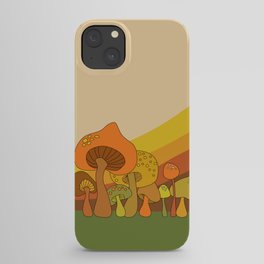 Groovy Mushrooms iPhone Case