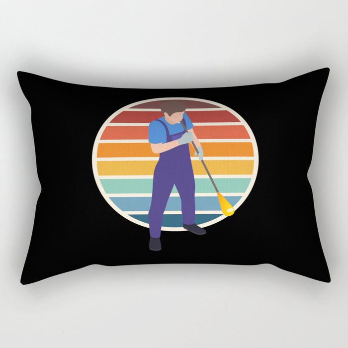 Glassblowing Artist Glassblowing Art Rectangular Pillow